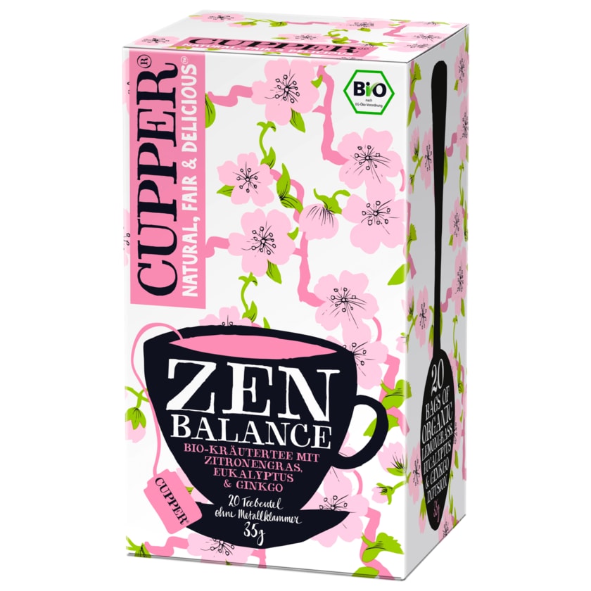 Cupper Tea Bio Zen Balance 35g, 20 Beutel